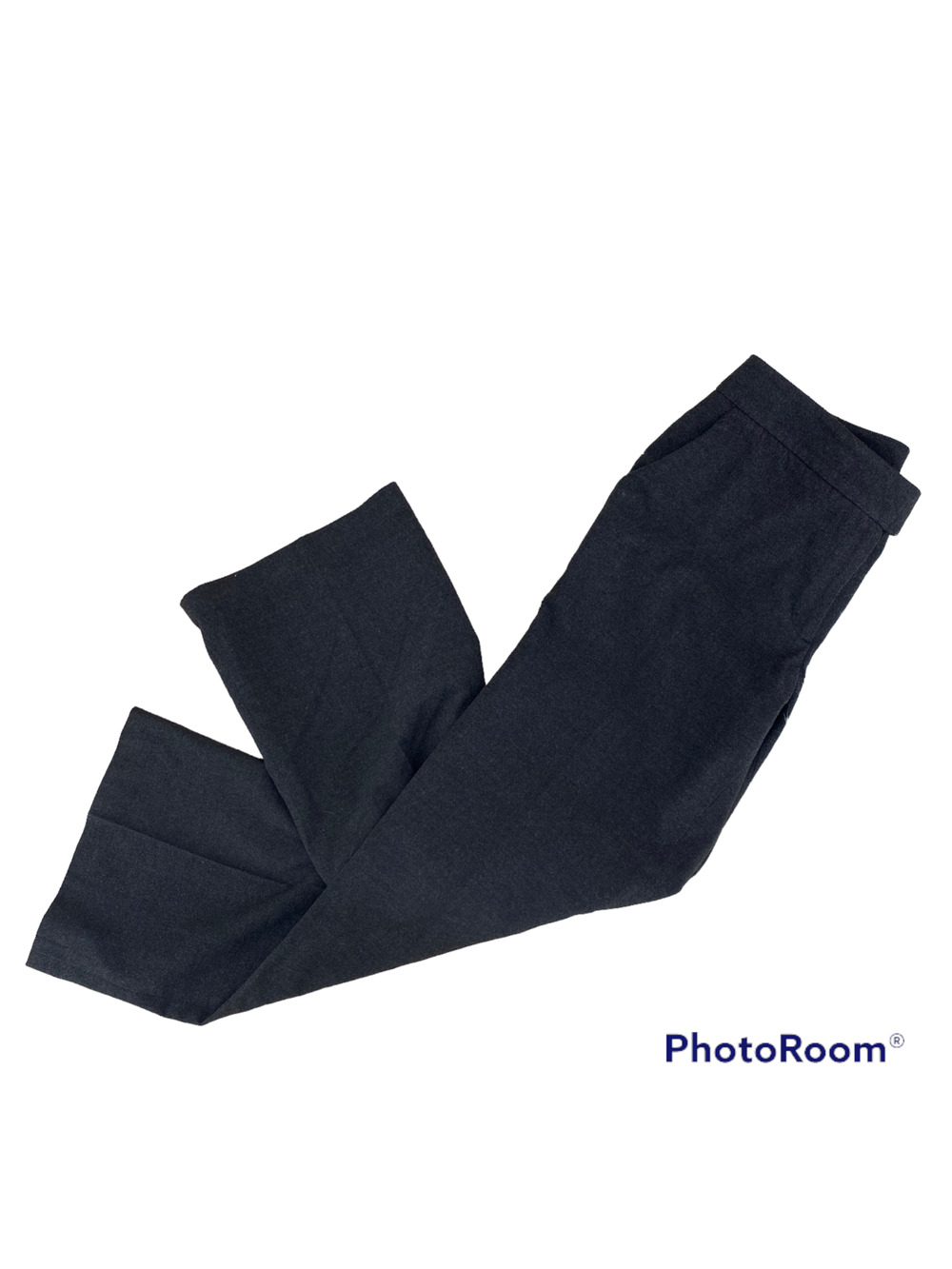 Calvin Klein Women's Classic Fit Trouser Dress Pants Size 6 Dark Gray Menswear